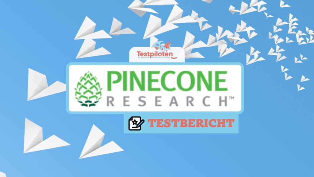 Pineconeresearch Produktproben - zum Testbericht